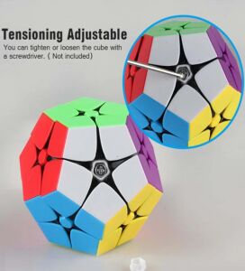 Speed Megaminx 2x2 Zeka Küpü-Akıl Küpü Beşgen Zeka Küp