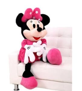 Disney'in En Renkli Sevimli Kahramanı Peluş Minnie Mouse - 70 cm