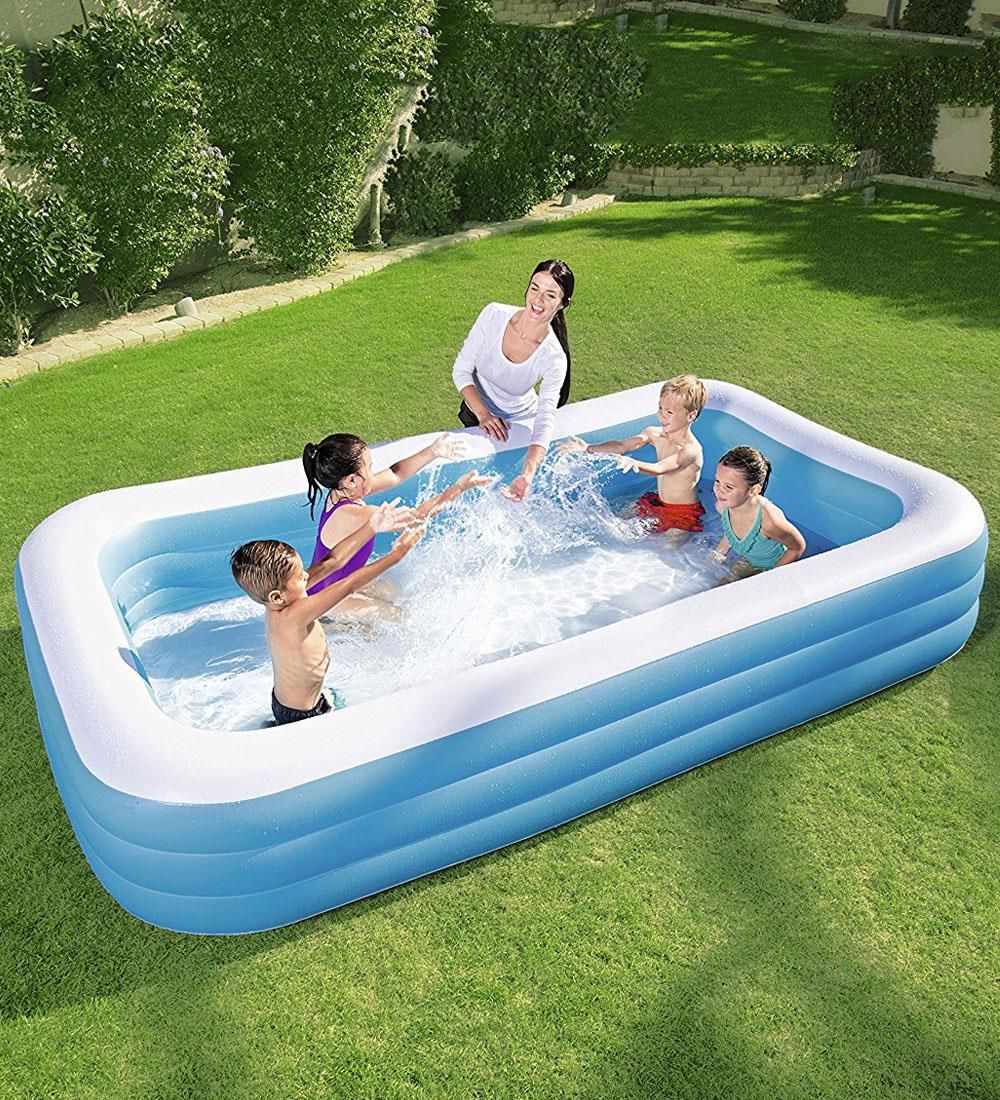 62002 Pompalı-Bestway 54009, Jumbo Deluxe Şişme Aile Havuz