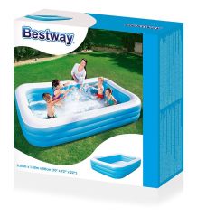 62002 Pompalı-Bestway 54009, Jumbo Deluxe Şişme Aile Havuz