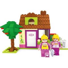 Ausini-Asya Brick 24403 Fairyland Serisi, Ağaçlı EV 156 Parça